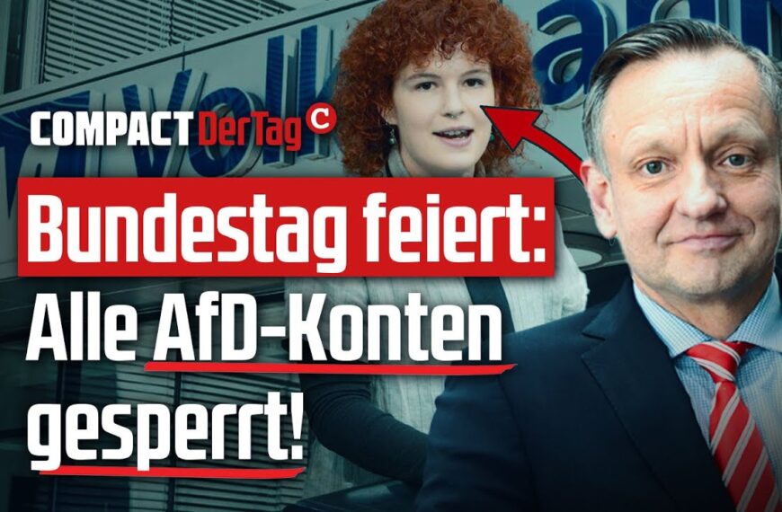 Bundestag feiert: Alle AfD-Konten gesperrt!💥