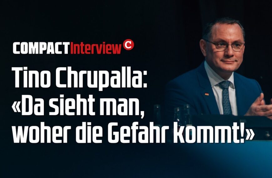 Chrupalla: «Da sieht man, woher die Gefahr kommt!»