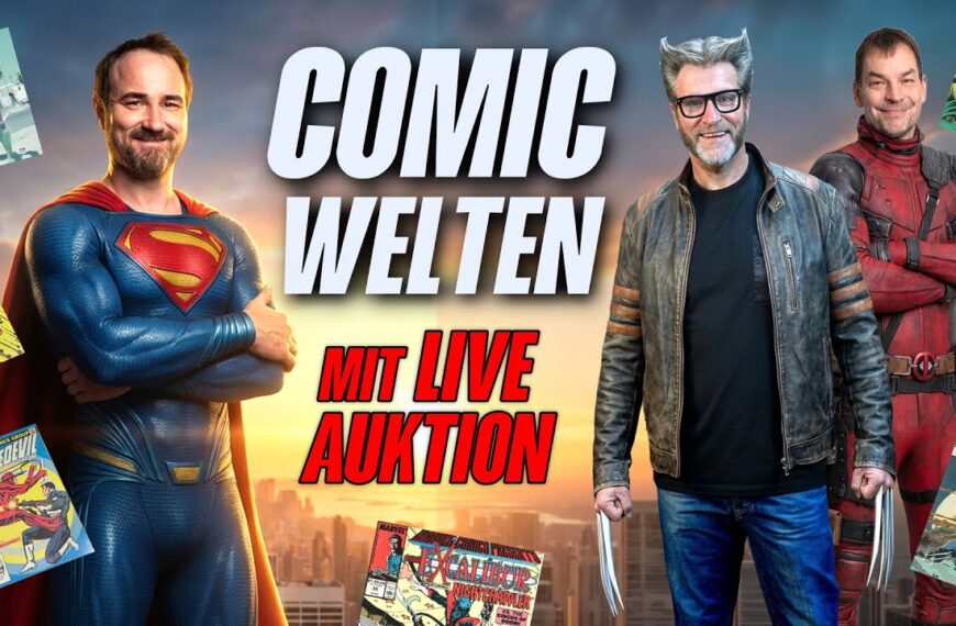 COMICWELTEN – Live Auktion mit Borris Brandt, Daniel Haas und Frank Höfer
