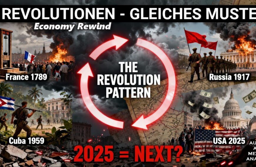 Der 6-Stufen-Revolution-Zyklus: Frankreich, Russland, Kuba… USA sind auf Stufe 4
