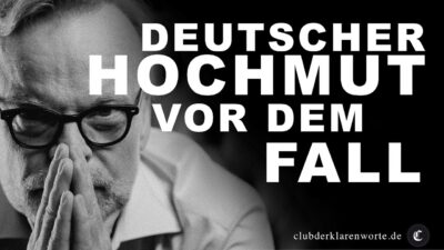 Mehr über den Artikel erfahren Deutschland zwischen Moral und Absturz – Eine bittere Analyse