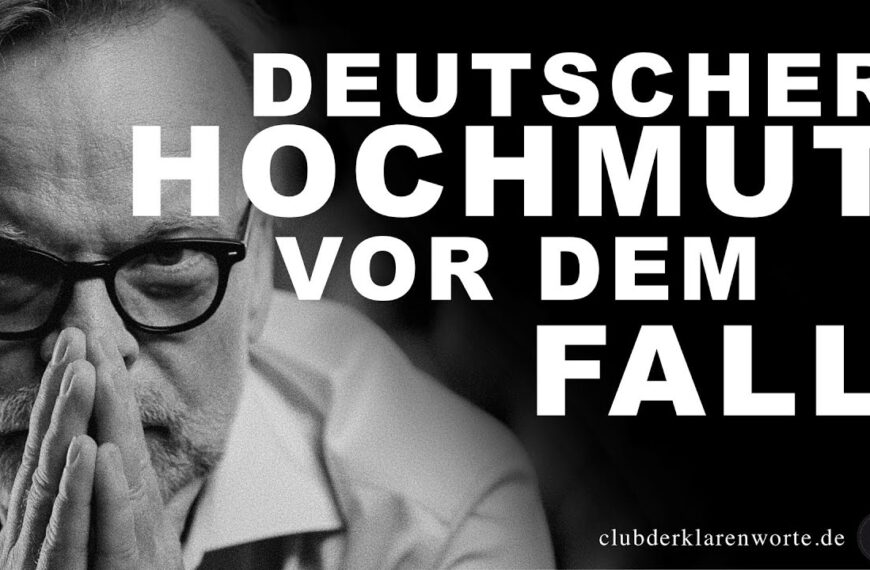 Deutschland zwischen Moral und Absturz – Eine bittere Analyse