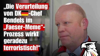 Mehr über den Artikel erfahren „Die Verurteilung von DK 🇩🇪-Chef Bendels im „Faeser-Meme“-Prozess wirkt geradezu terroristisch!“