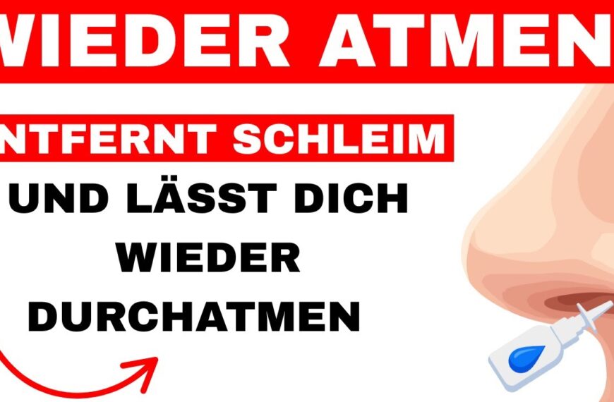 Die Wahre Ursache Von Anhaltendem Schleim im Hals und Nase (unglaublich gefährlich!)