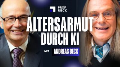 Mehr über den Artikel erfahren Diesmal trifft es die Intelligenten: KI macht uns alle arbeitslos (Interview Andreas Beck)