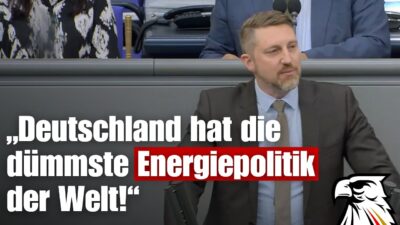 Mehr über den Artikel erfahren Dirk Brandes (AfD): „Deutschland hat die dümmste Energiepolitik der Welt!“