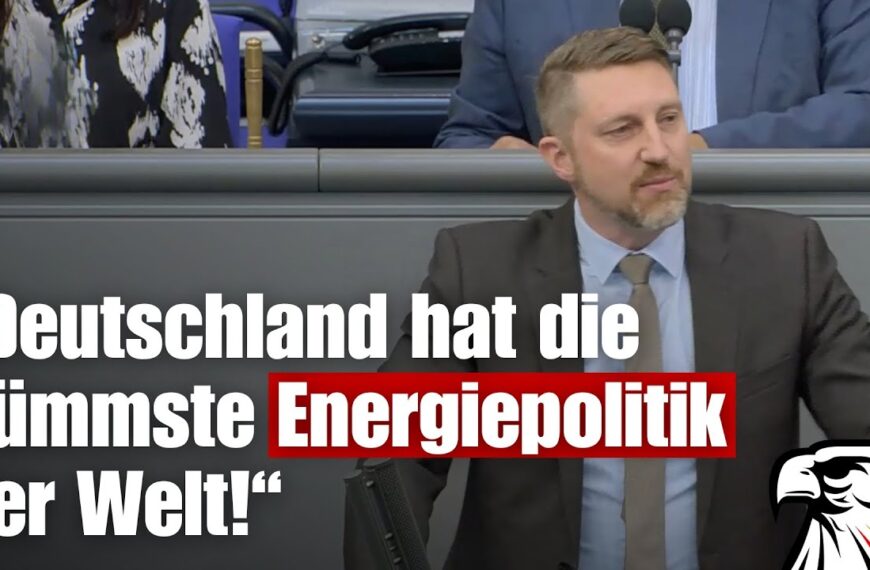 Dirk Brandes (AfD): „Deutschland hat die dümmste Energiepolitik der Welt!“