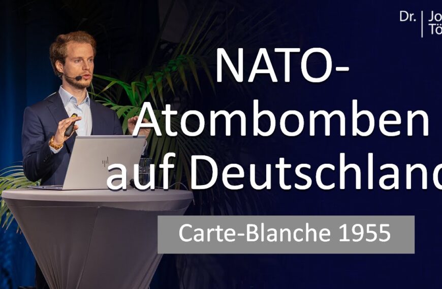 Dr. Tögel: Zur Begrüßung in der NATO wurde Deutschland nuklear verwüstet