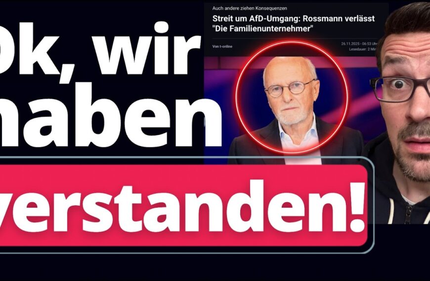 Eilmeldung: Rossmann gegen AfD? Was hinter dem Austritt wirklich steckt!