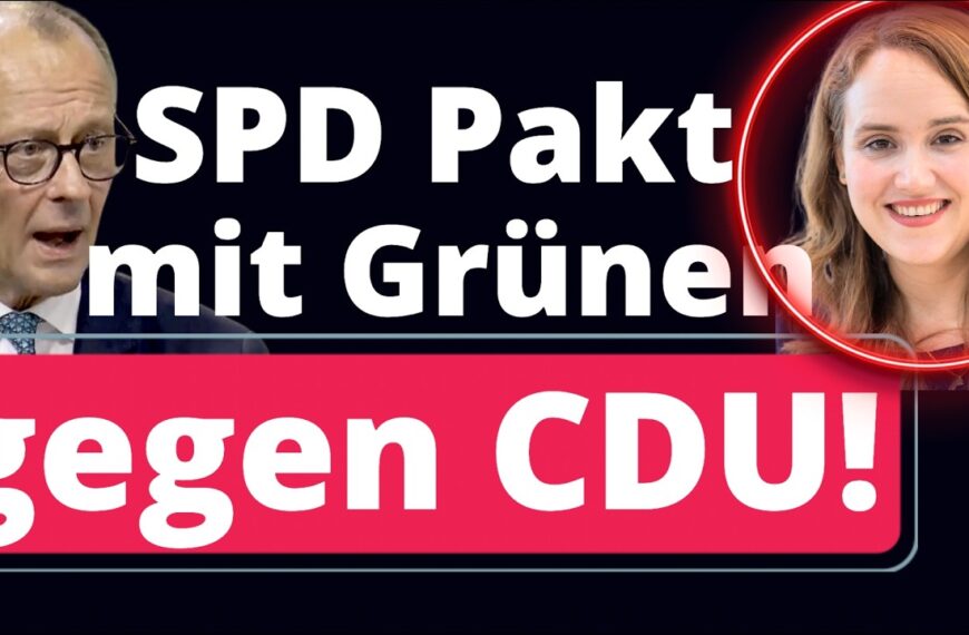Eilmeldung: SPD torpediert Merz-Gesetz mit Grünen!
