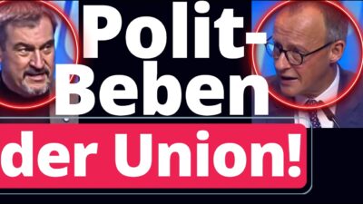 Mehr über den Artikel erfahren Eklat: Söder greift Merz auf offener Bühne an!