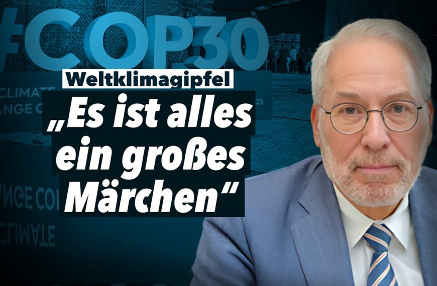 Energie-Experte rechnet mit COP30 ab – Fritz Vahrenholt im Gespräch
