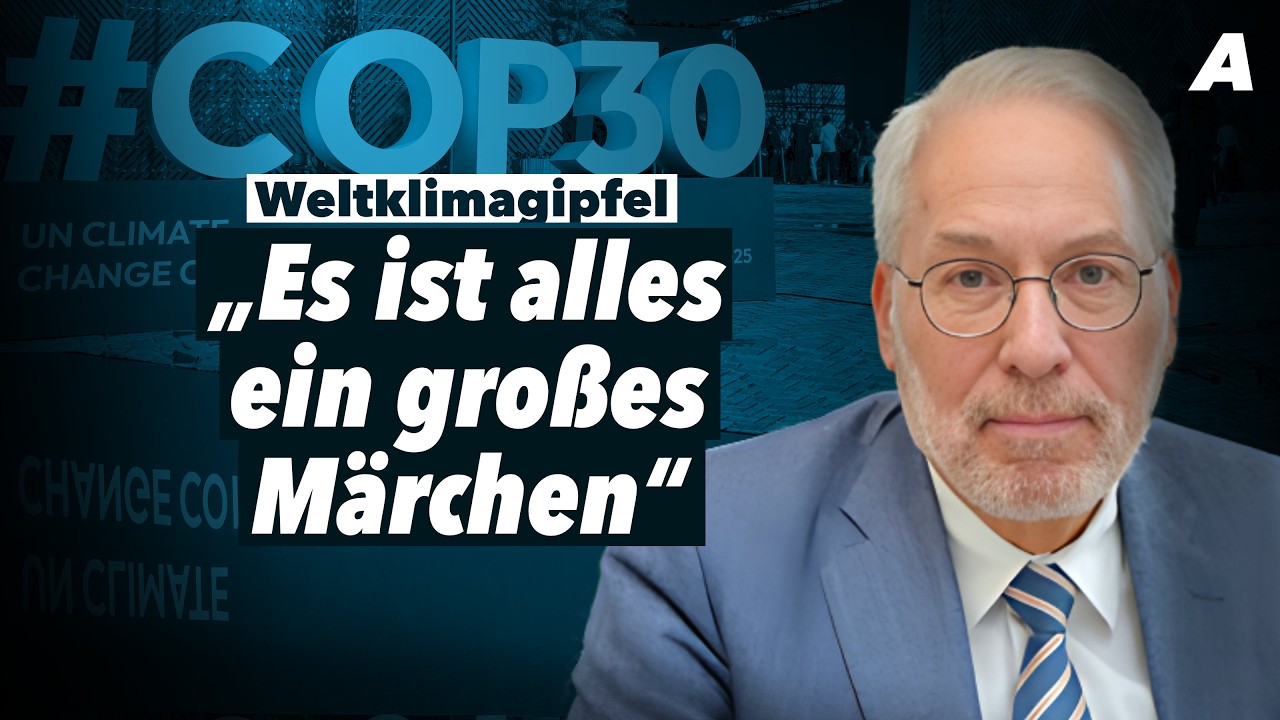 Mehr über den Artikel erfahren Energie-Experte rechnet mit COP30 ab – Fritz Vahrenholt im Gespräch