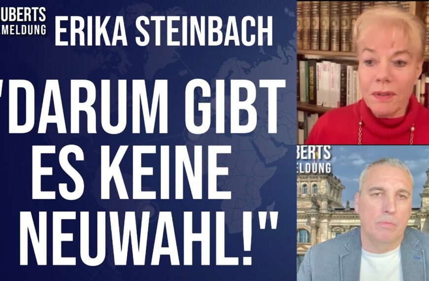 Erika Steinbach gibt tiefe Einblicke ins politische Berlin💥“Unglaublich, dass Kanzler Merz mitmacht“
