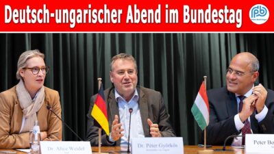 Mehr über den Artikel erfahren EU hockt im Glashaus – Weidel, Boehringer, Rothfuß, Mainka, Györkös im deutsch-ungarischen Dialog