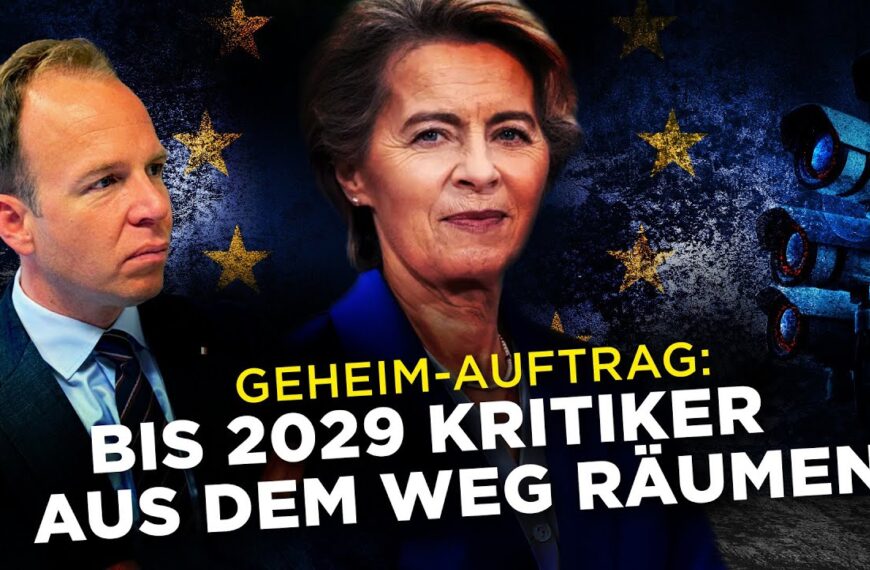 EU-Schutzschild? Von der Leyens Geheim-Auftrag: Bis 2029 Kritiker aus dem Weg räumen