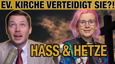 Mehr über den Artikel erfahren Evangelische Kirche VERTEIDIGT die „Queer-Pfarrerin“ Lena Müller – aber warum?