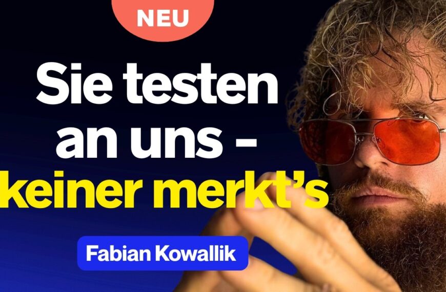 Fabian Kowallik warnt: Das größte Menschen-Experiment aller Zeiten läuft JETZT 😳
