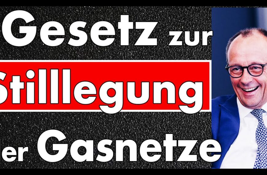 Gasnetz-Massaker: Stilllegung der Gasnetze soll Gesetz bekommen! Derzeit illegal!
