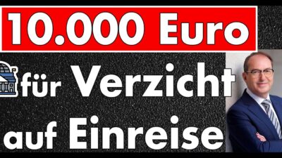Mehr über den Artikel erfahren Geldangebot für Nicht-Einreise nach Deutschland! Sie drehen völlig durch!