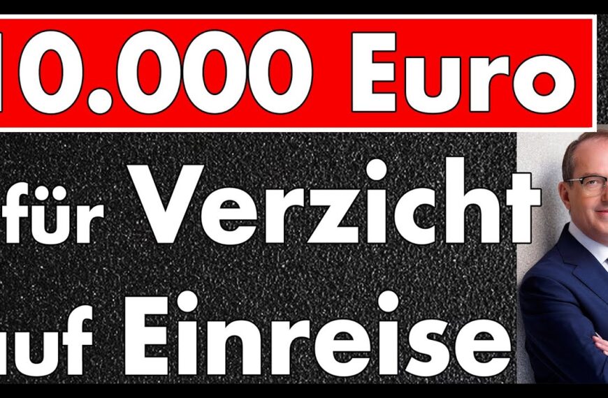 Geldangebot für Nicht-Einreise nach Deutschland! Sie drehen völlig durch!