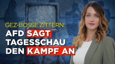 Mehr über den Artikel erfahren GEZ-Bosse zittern: AfD sagt Tagesschau den Kampf an