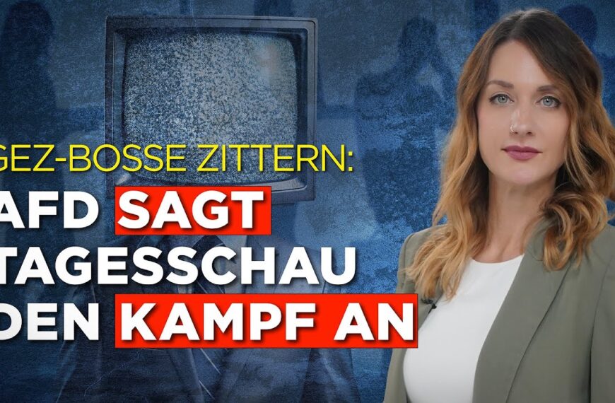 GEZ-Bosse zittern: AfD sagt Tagesschau den Kampf an