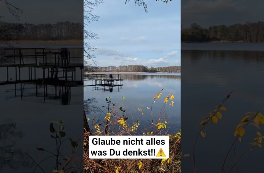 Glaube nicht alles was Du denkst‼️⚠️