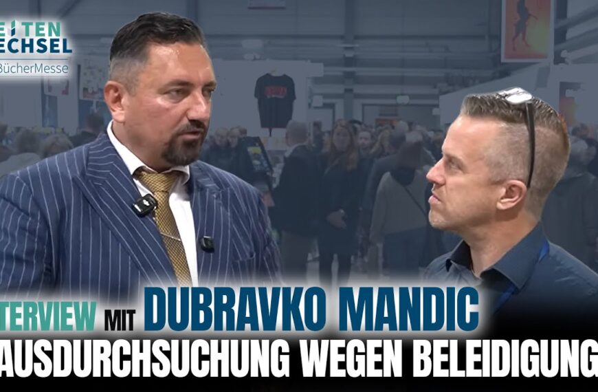 Hausdurchsuchung wegen Beleidigung? – Dubravko Mandic über Repressionen in Deutschland