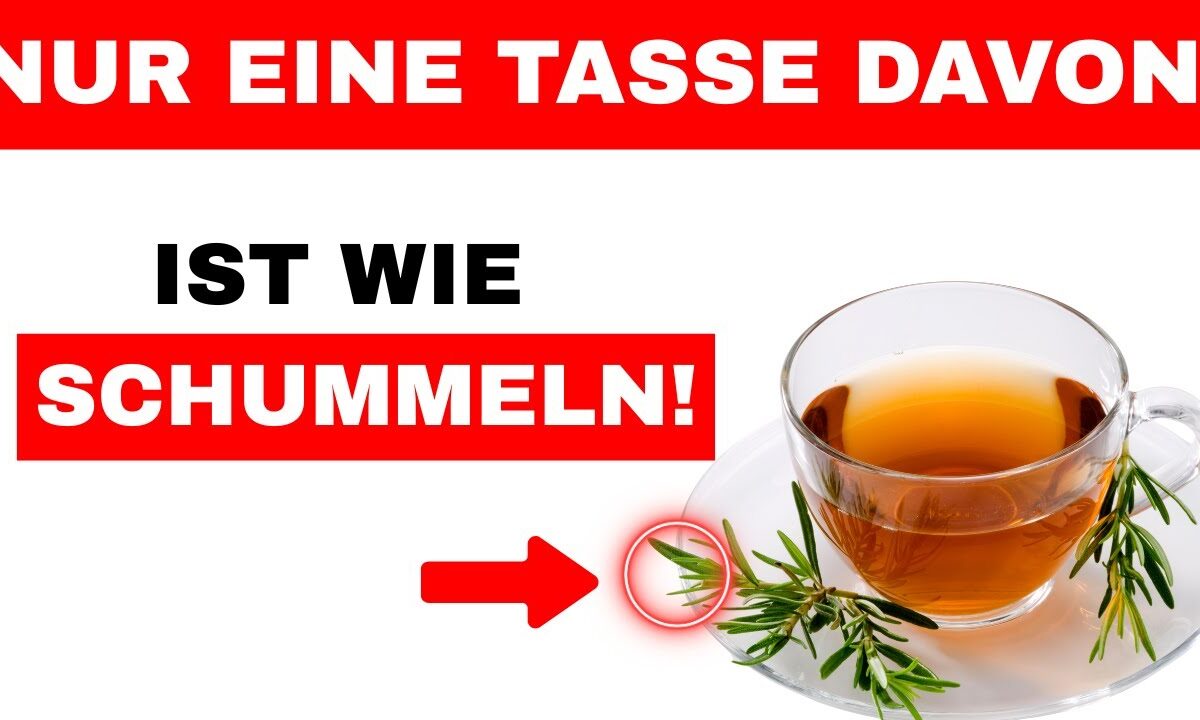 Ich habe 30 Tage lang Rosmarin Tee getrunken und schockierende Ergebnisse erhalten