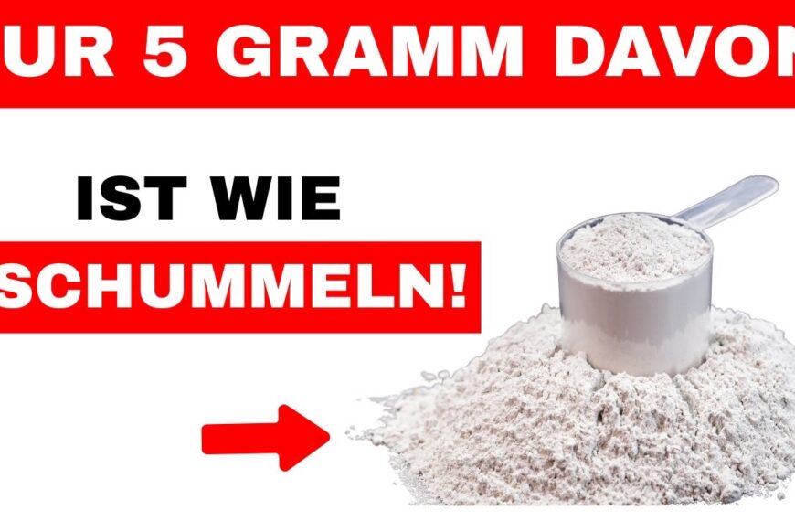 Ich habe 40 Tage lang 5 Gramm Creatin getrunken und schockierende Ergebnisse erhalten