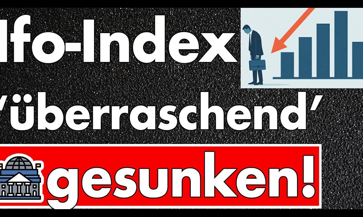 Ifo-Index gesunken: Wirtschaft sieht keine baldige Erholung! Einbrüche bei Bau, Handel & Gewerbe