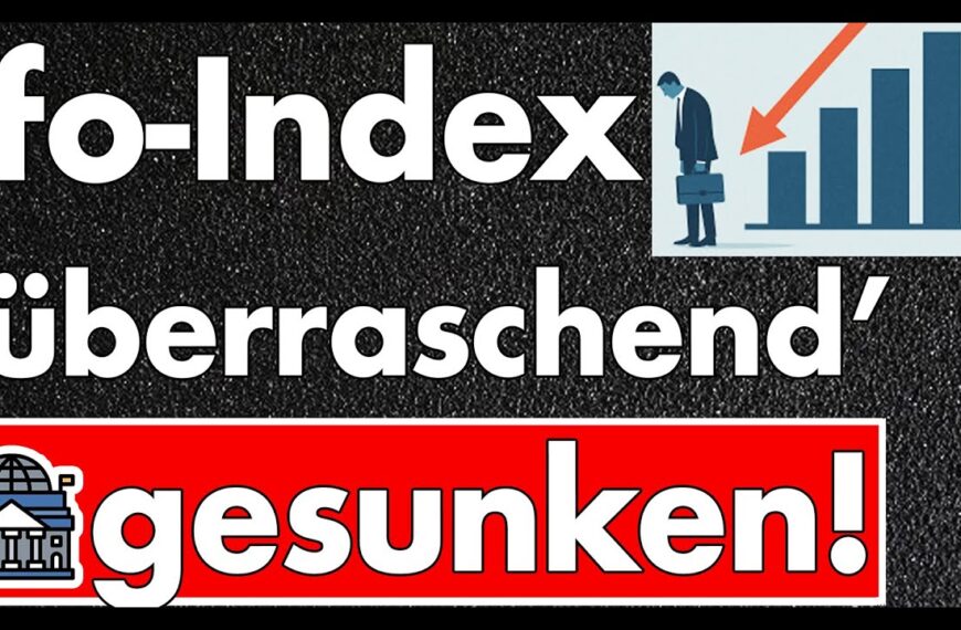 Ifo-Index gesunken: Wirtschaft sieht keine baldige Erholung! Einbrüche bei Bau, Handel & Gewerbe