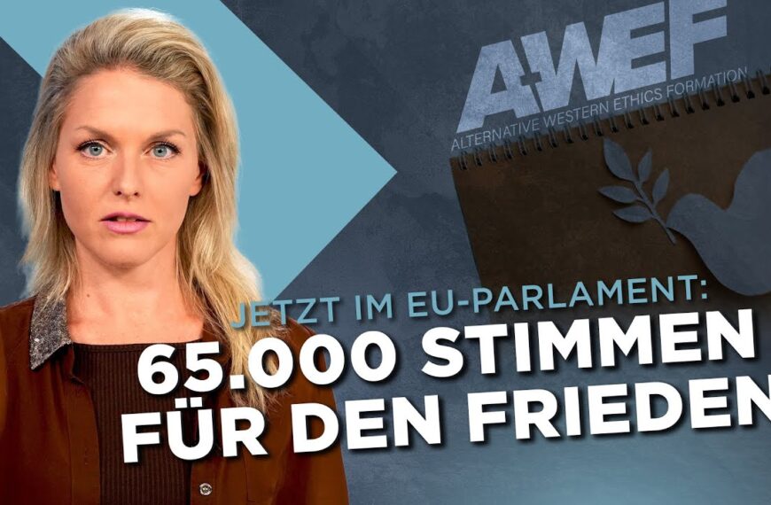 Jetzt wird sie gehört – unsere Botschaft im EU-Parlament: Nein zum Krieg