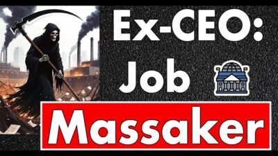 Mehr über den Artikel erfahren Job-Massaker! Ex-VW-Chef warnt! Tui-Boss warnt! Zehntausende Stellen werden abgebaut …