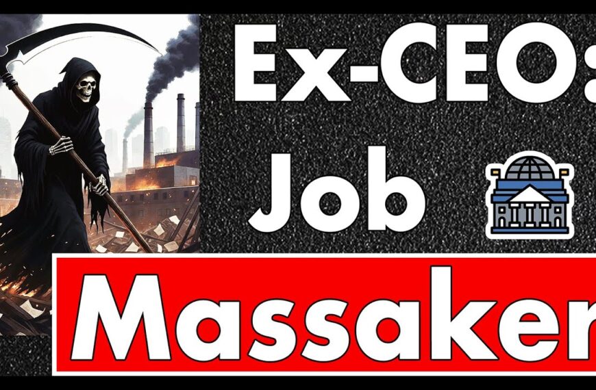 Job-Massaker! Ex-VW-Chef warnt! Tui-Boss warnt! Zehntausende Stellen werden abgebaut …