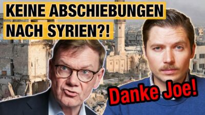Mehr über den Artikel erfahren Joe Wadephul SPALTET die Koalition! KEINE Abschiebung nach Syrien! „Land zu kaputt“