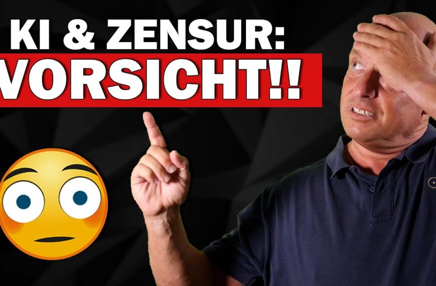 KI-Zensur: Bald sind alle wahren Infos weg! (ACHTUNG)