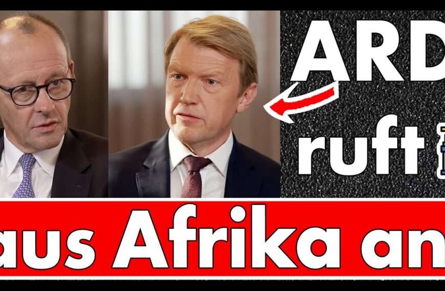 Leiter ARD-Hauptstadtstudio ruft mich aus Afrika an zur causa Weimer! Popcorn-Zeit!