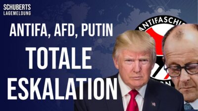 Mehr über den Artikel erfahren Merz-Regierung von Trump gedemütigt💥Gefährlich: Geheimdienst-Krieg 🇺🇸 vs. 🇩🇪 + Antifa in Panik + AfD