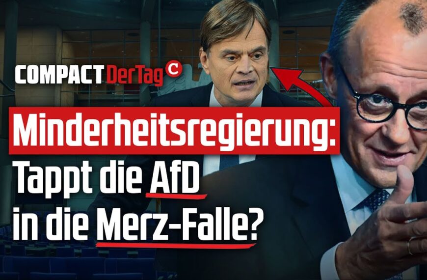 Minderheitsregierung: Tappt die AfD in die Merz-Falle?💥
