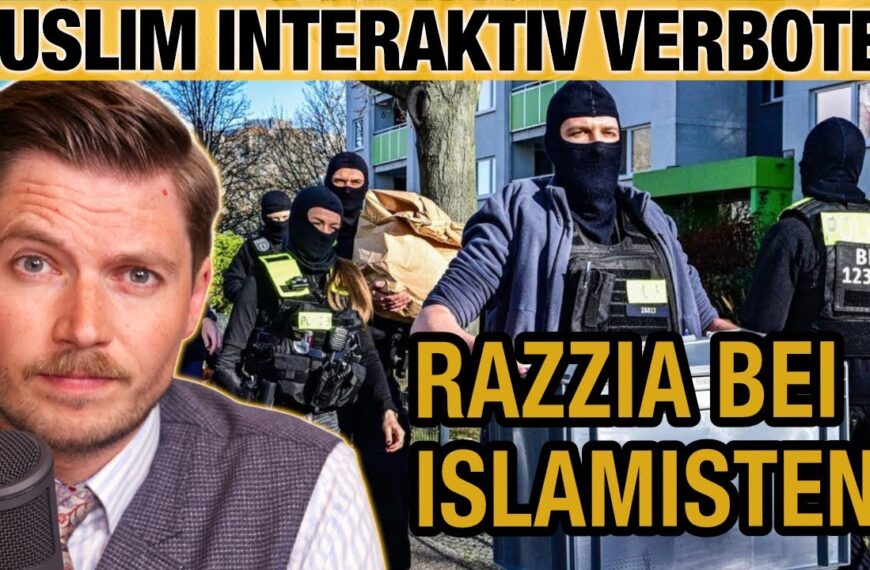 Muslim-Interaktiv VERBOTEN! Schwerer Schlag gegen Islamismus in Deutschland!