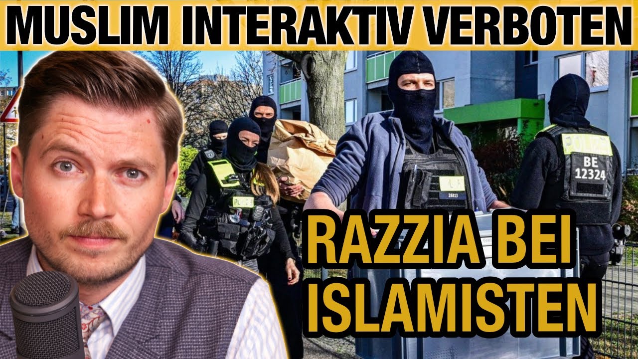 Mehr über den Artikel erfahren Muslim-Interaktiv VERBOTEN! Schwerer Schlag gegen Islamismus in Deutschland!