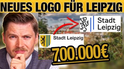 Mehr über den Artikel erfahren Neues LOGO für Leipzig! Aus alt mach neu & hässlich – 700.000€ Steuergeld