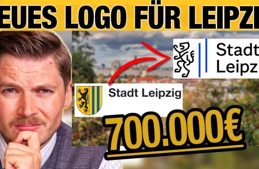 Neues LOGO für Leipzig! Aus alt mach neu & hässlich – 700.000€ Steuergeld
