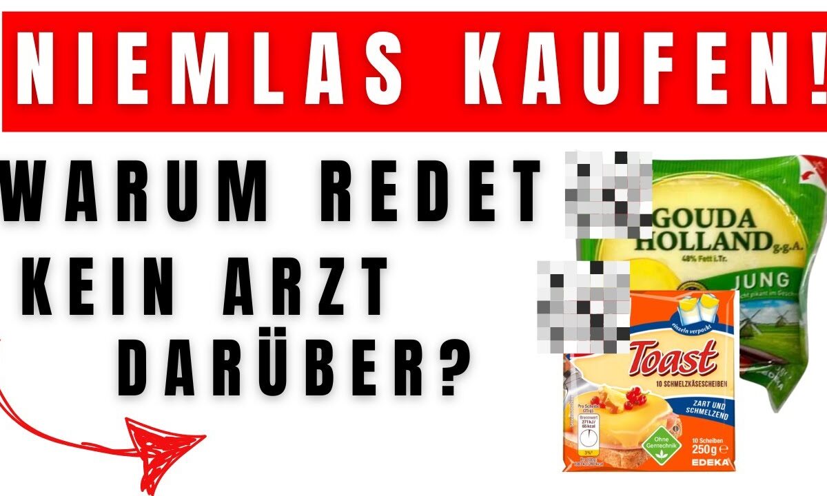NIEMALS diese Käsesorten Kaufen ! Sie schaden Ihrer Gesundheit. (Lieber diese essen)