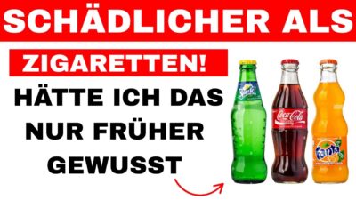 Mehr über den Artikel erfahren NIEMALS diese Soft Drinks trinken! Sie schaden deiner Gesundheit (Lieber diese trinken!)
