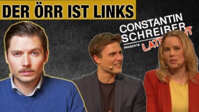 Mehr über den Artikel erfahren ÖRR ist links?! Constantin Schreiber „schockiert“ mit LIVE-Format
