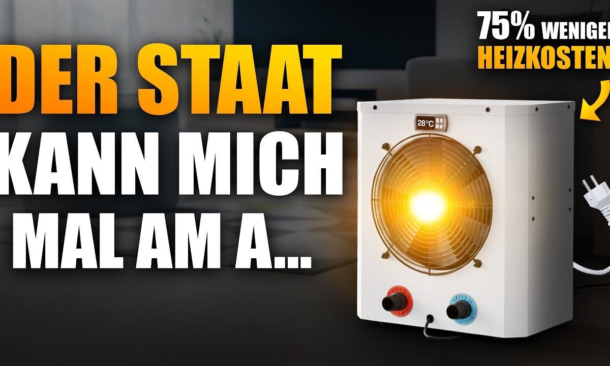 Ohne Heizungsbauer: Neue Wärmepumpe für 900€ selbst machen!