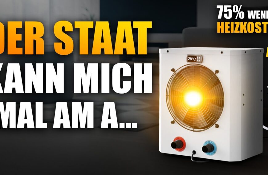 Ohne Heizungsbauer: Neue Wärmepumpe für 900€ selbst machen!